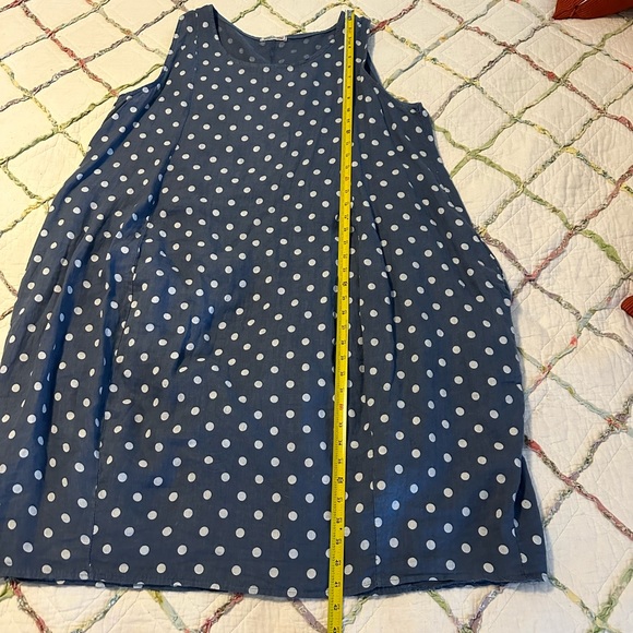 Made in Italy Linen Dress - Picture 7 of 7